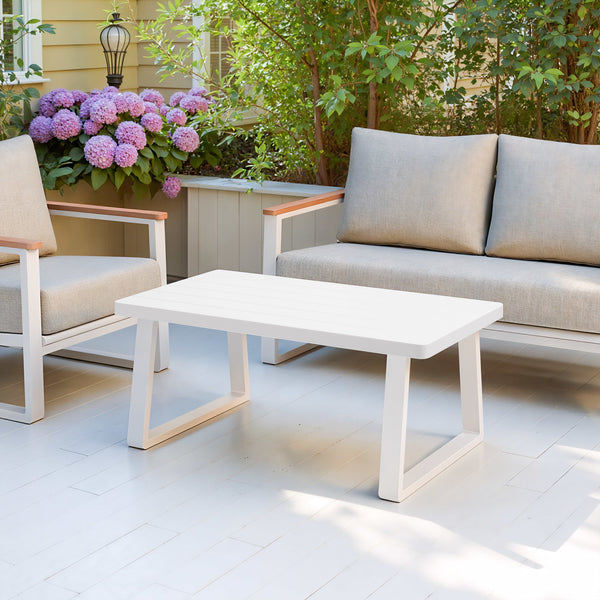 Welt Coffee Table White