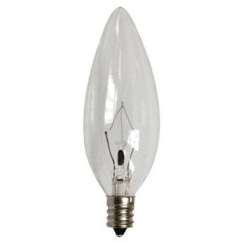 Box of 25 Torpedo Bulb 25 Watt for Farmhouse Wax Warmers & Accent Lamps