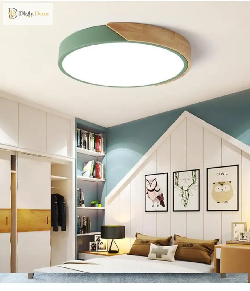 Macaron LED Ceiling Light | Modern Interior Home Lighting