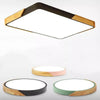 Macaron LED Ceiling Light | Modern Interior Home Lighting - White / WHITE / Round 30cm 18W