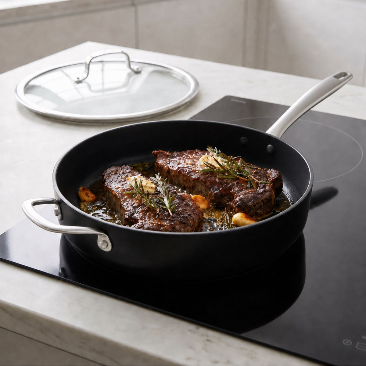 Nonstick Cookware Set, 4-Piece