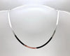 Donatello Gian Solid Sterling Silver Flat Necklace - 5 Lengths