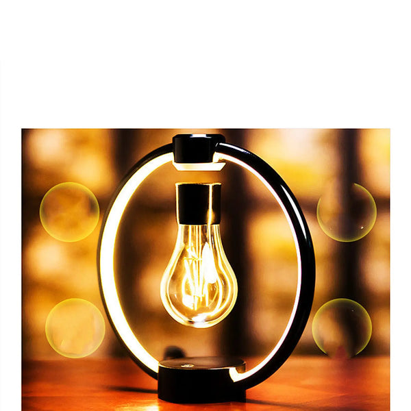 Magnetic Levitation Bedside Lamp – Retro Floating LED Night Light