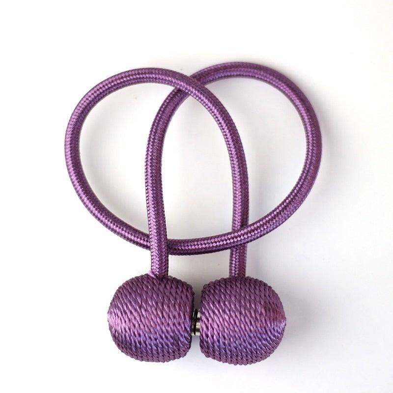 Magnetic Pearl Ball Curtain Tiebacks Accessories Holdbacks Buckle Accessory Buckles Clasp Clips Curtain Hook Holder Holder Clips For Home Office Window 49CM