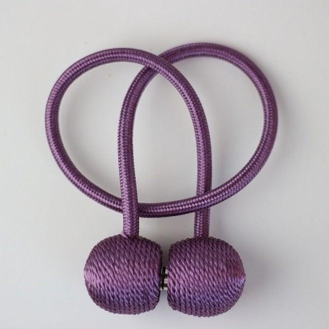 Magnetic Pearl Ball Curtain Tiebacks Accessories Holdbacks Buckle Accessory Buckles Clasp Clips Curtain Hook Holder Holder Clips For Home Office Window 49CM