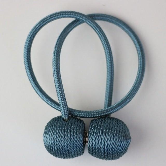 Magnetic Pearl Ball Curtain Tiebacks Accessories Holdbacks Buckle Accessory Buckles Clasp Clips Curtain Hook Holder Holder Clips For Home Office Window 49CM