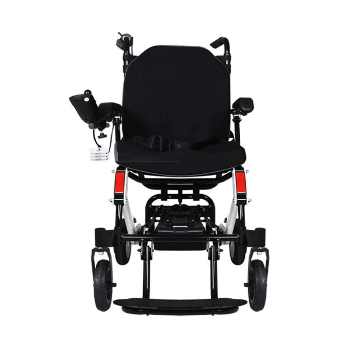 Maidesite 17.5-Inch 500W Wide Seat Lightweight Electric Folding Wheelchair (SAK33689)