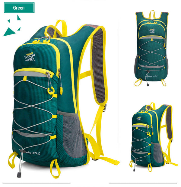 25L Hiking & Cycling with 2L Waterproof Backpacks