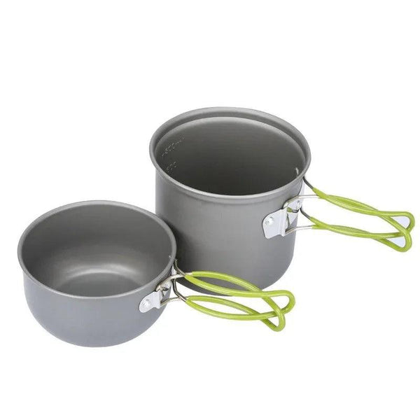 Camping Hiking Foldable Cookware Set Pot Pan - Gifts for You 'n Me