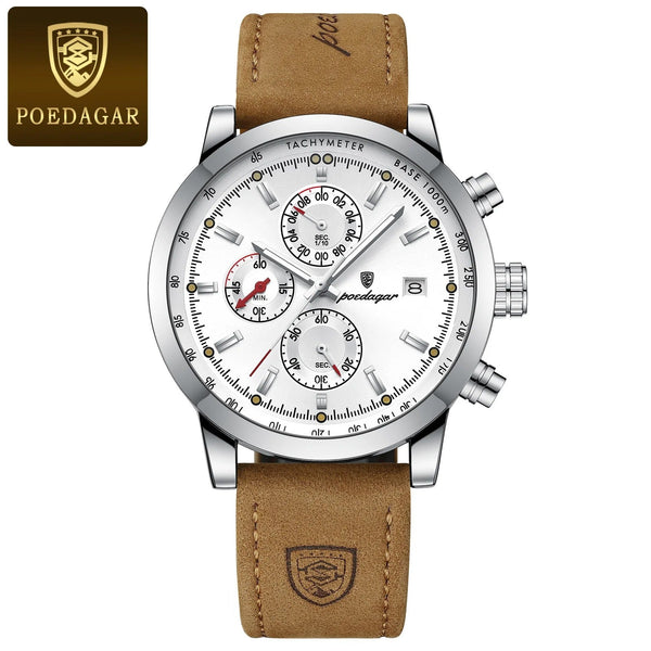 New Top Luxury Mens Watch Quartz Clock Waterproof Classic Automatic Chronograph Military Wrist Watches for Men