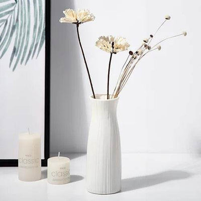 1pc Nordic Plastic Vase Simple Small Fresh Flower Pot