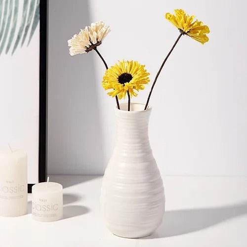 1pc Nordic Plastic Vase Simple Small Fresh Flower Pot