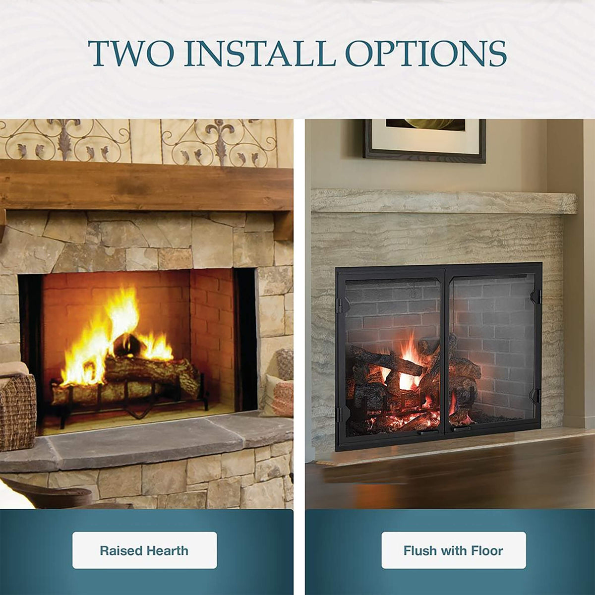 Majestic Biltmore Radiant 36-Inch Open Wood Burning Fireplace [SB60] (SAK13487)