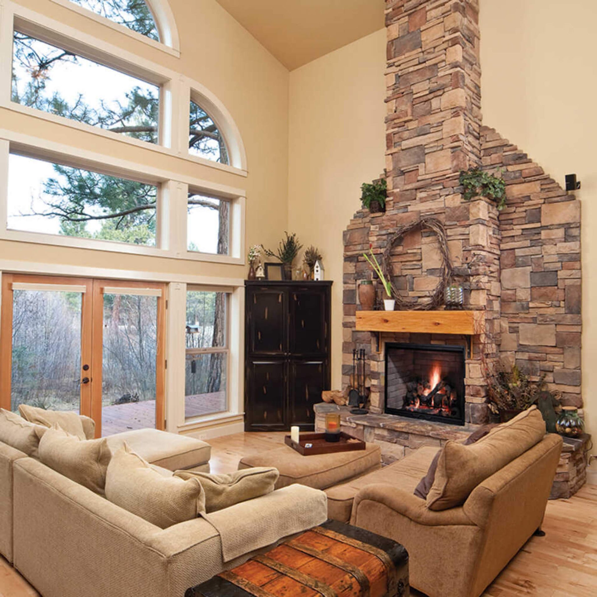 Majestic Biltmore Radiant 36-Inch Open Wood Burning Fireplace [SB60] (SAK13487)