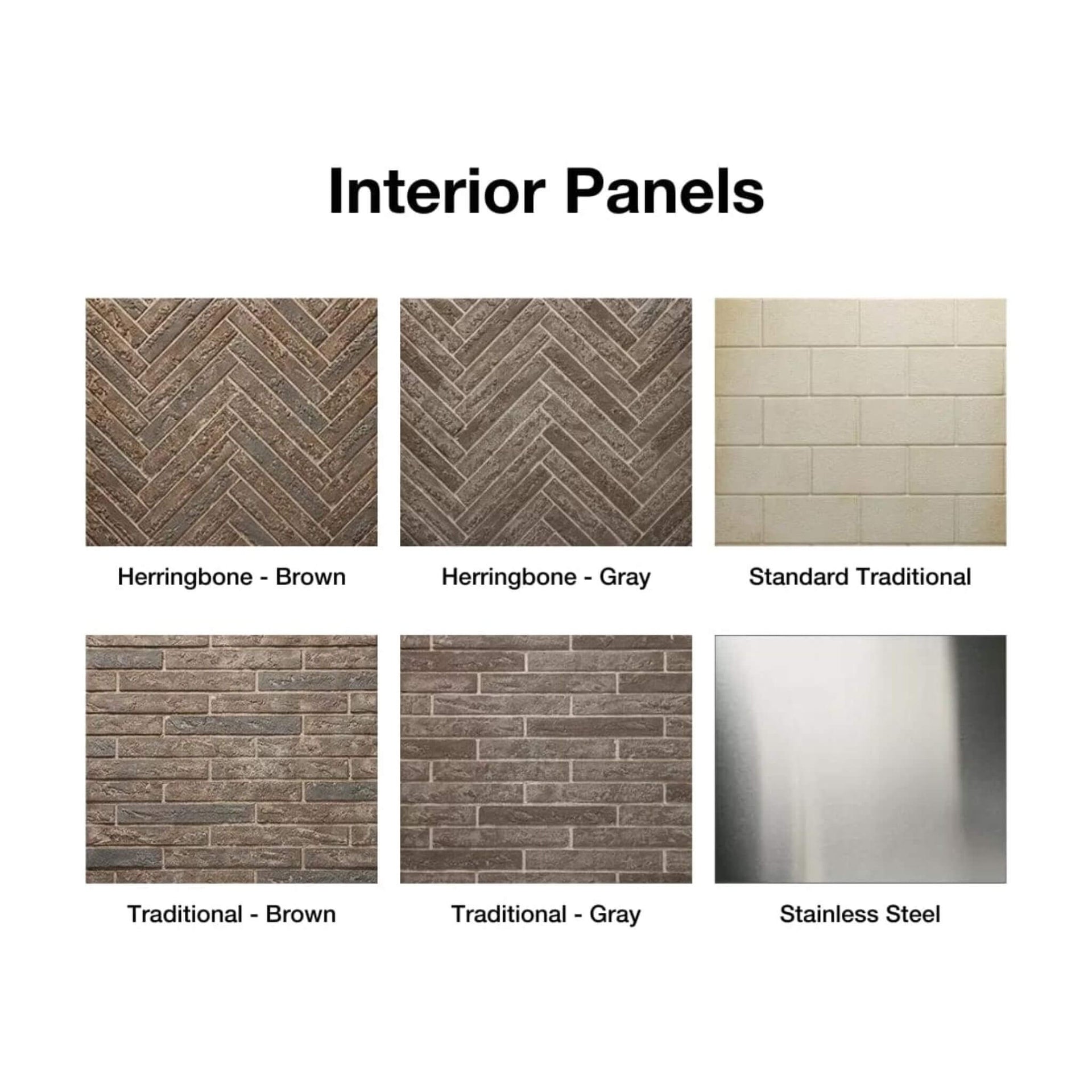 Majestic Traditional Stacked Brick Courtyard Outdoor Gas Fireplace [ODCOUG-36/42SSL] (SAK95813)