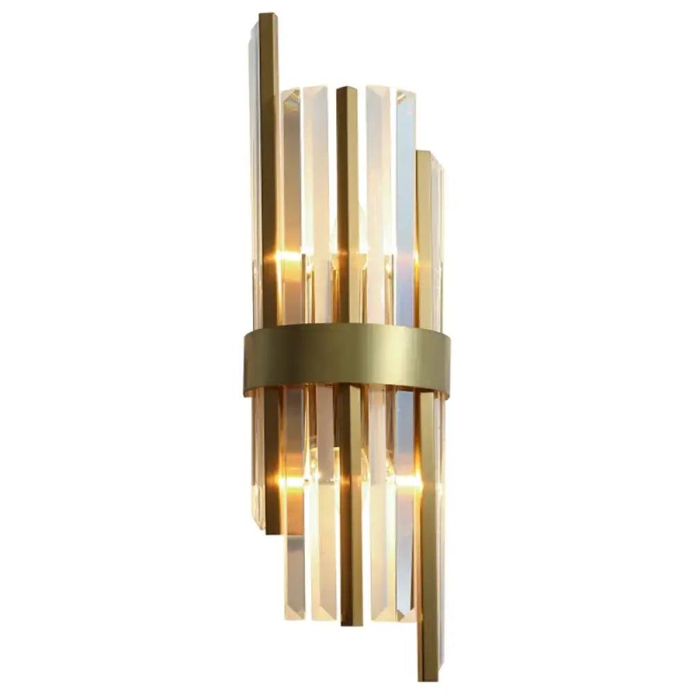 Malaya Crystal Wall Sconce | Modern Living Room Lighting