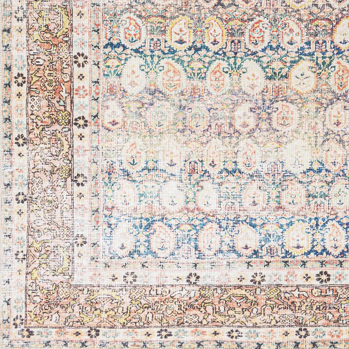 Maligaya Distressed Washable Rug - Clearance