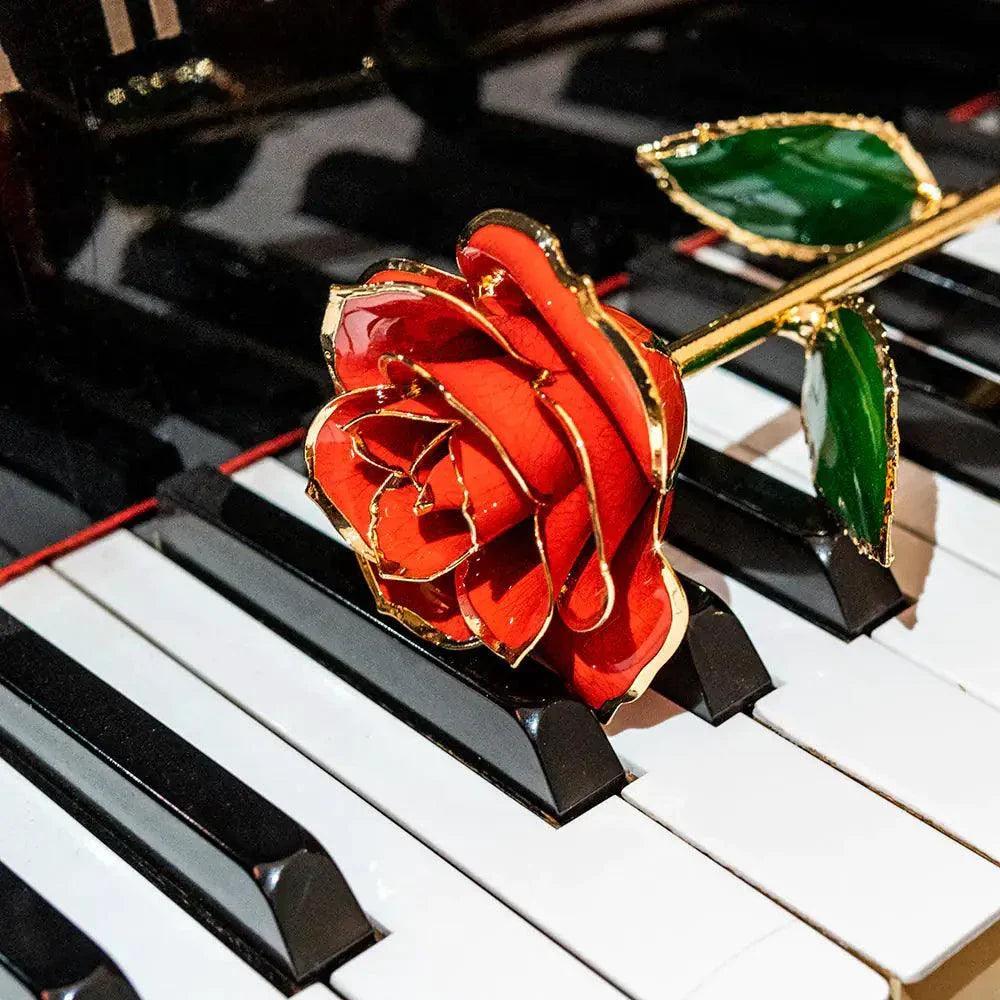 24K Gold Plated Rose Gift