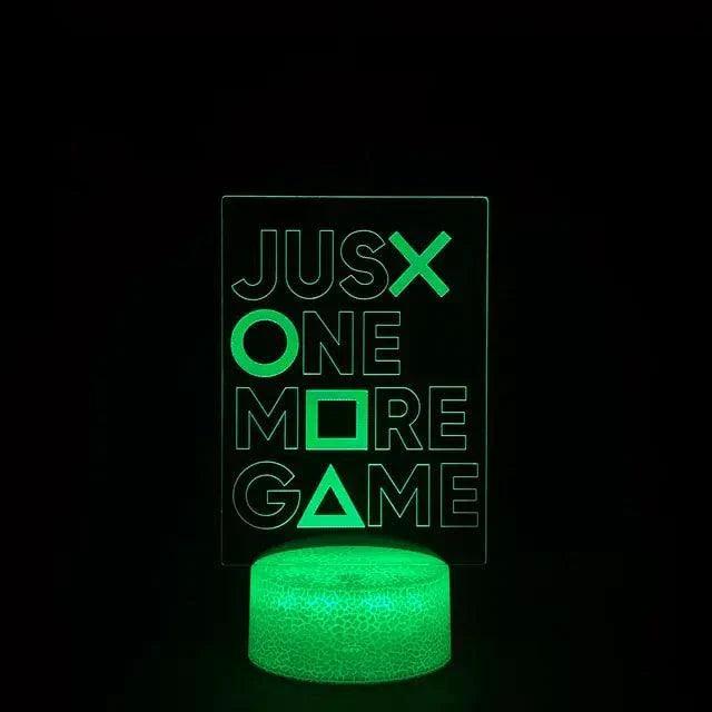 3D LED RGB Gamer Light