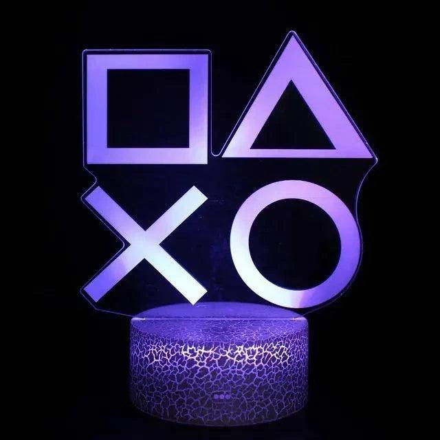 3D LED RGB Gamer Light