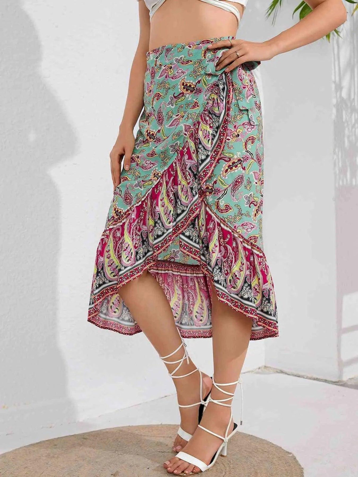 Boho Bliss Midi Skirt
