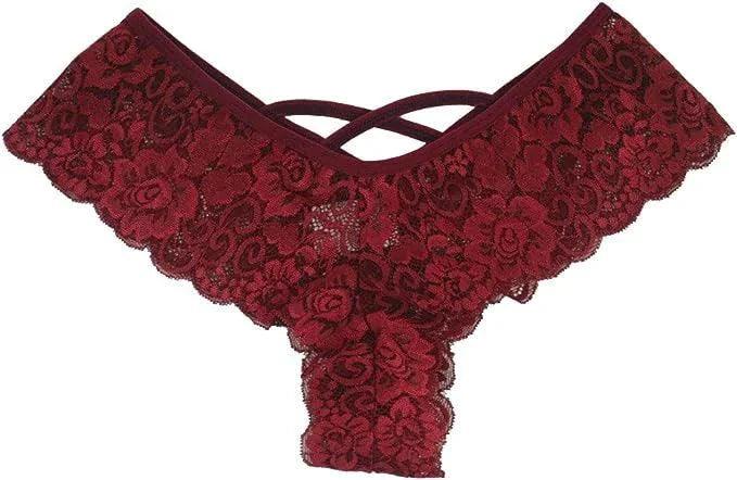Chic 4-Pack Lace G-String Panties for Women