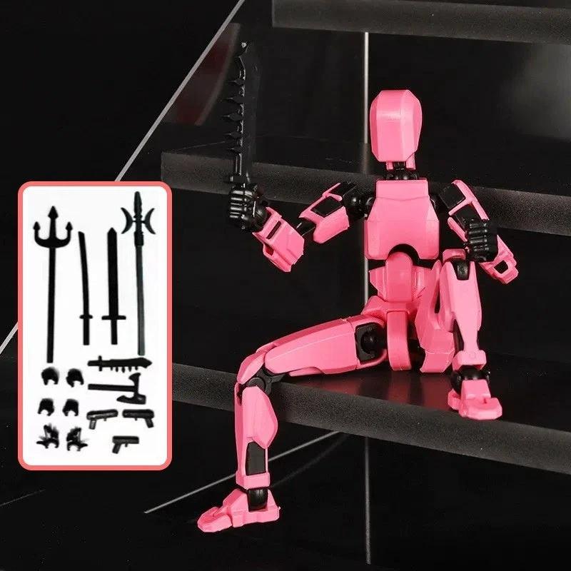 Multi-Jointed Shapeshift Robot - 3D Printed Action Model Toy