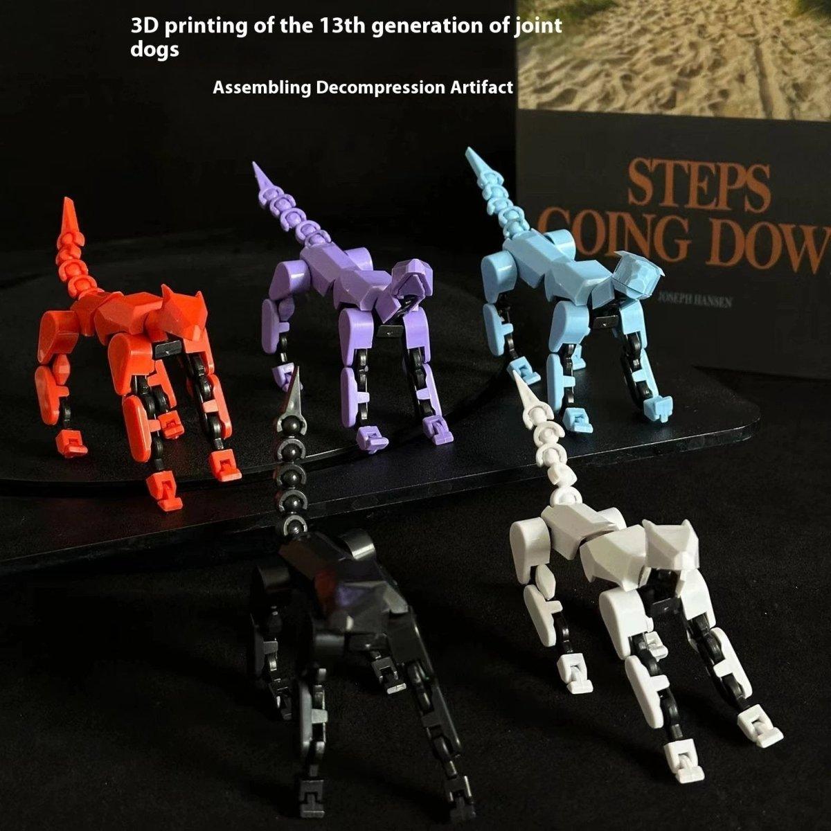 Multi-Jointed Shapeshift Robot - 3D Printed Action Model Toy