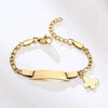 Gold Butterfly Charm Bracelet for Kids - Gold