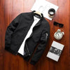 Jacket Casual Jacket Men's Baseball Uniform Youth Trend - Black / 3XL