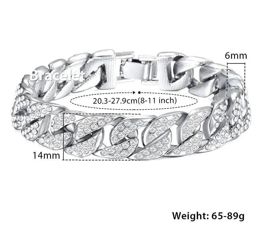 Men's Luxe Gold Chain Bracelet