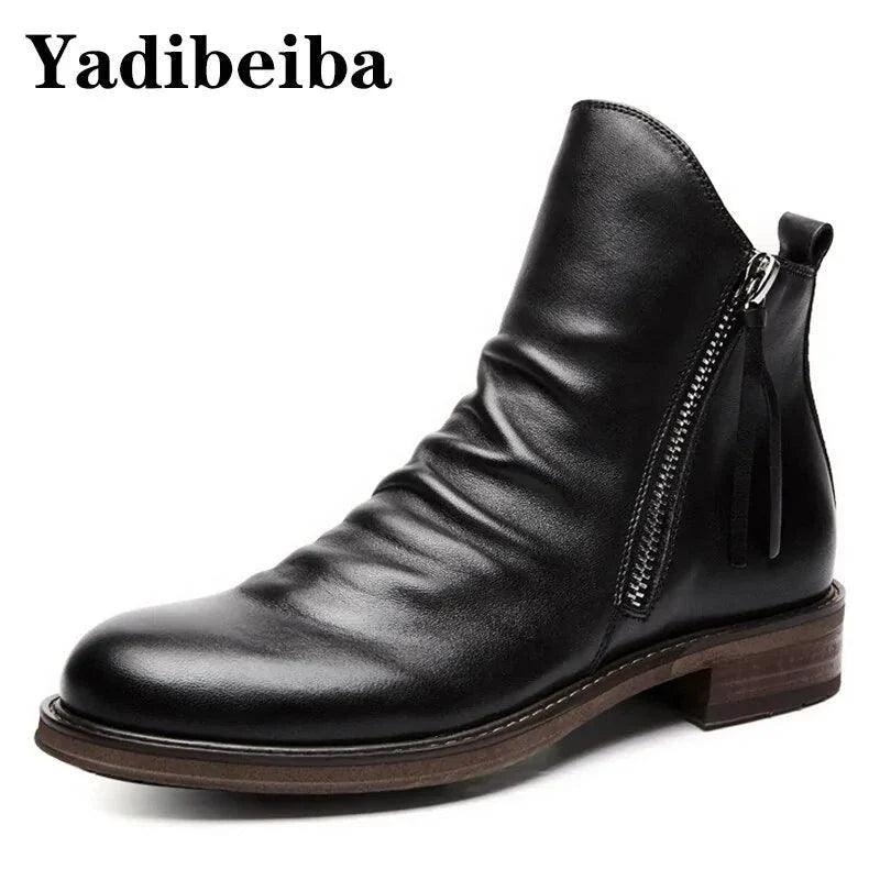 Men's Premium Leather Martin Boots