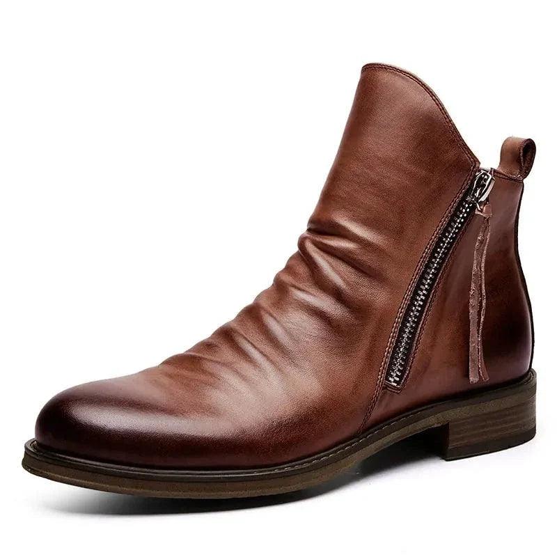 Men's Premium Leather Martin Boots