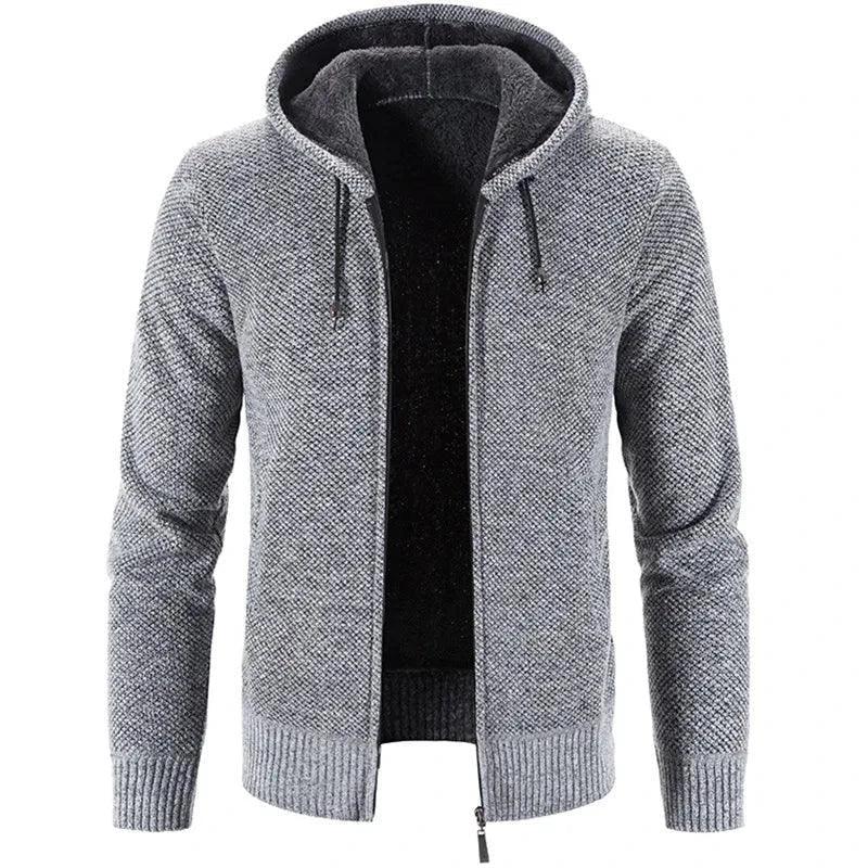 Men's Stylish Fleece Cardigan Jacket