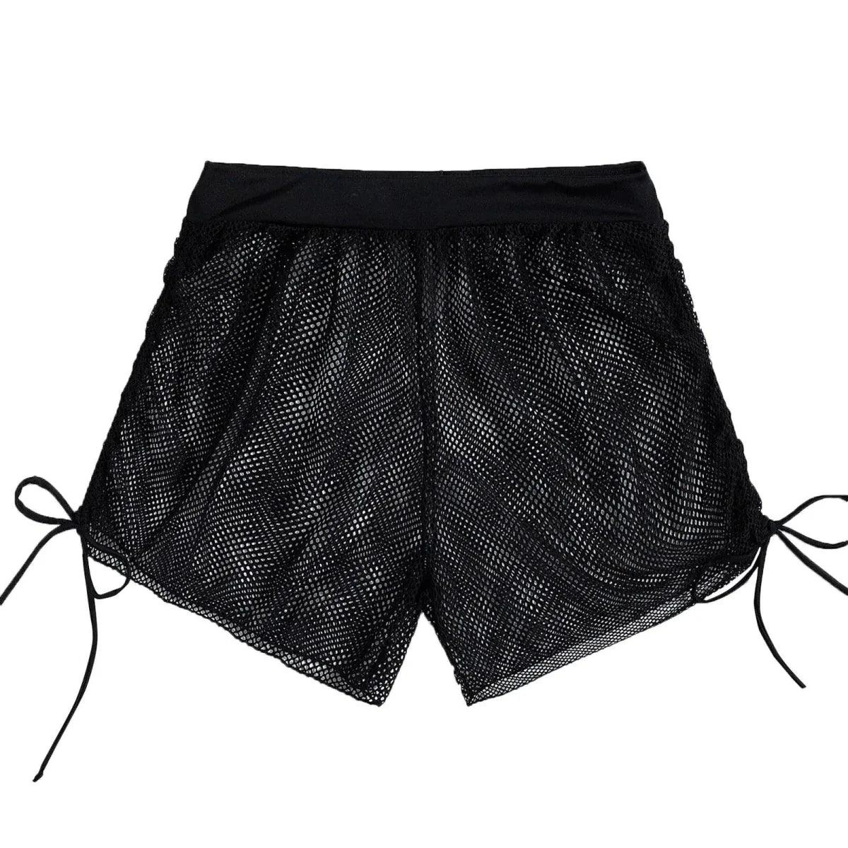 SunnyVibes Swimwear Cover-up Shorts - Effortless Style for Beach Days