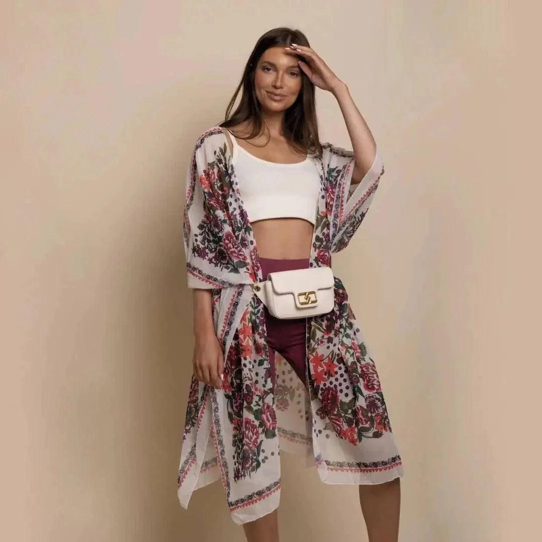 Urban Blossom Kimono