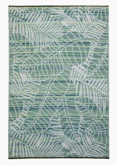 Manila - Green Outdoor Rug for Patio FINAL SALE