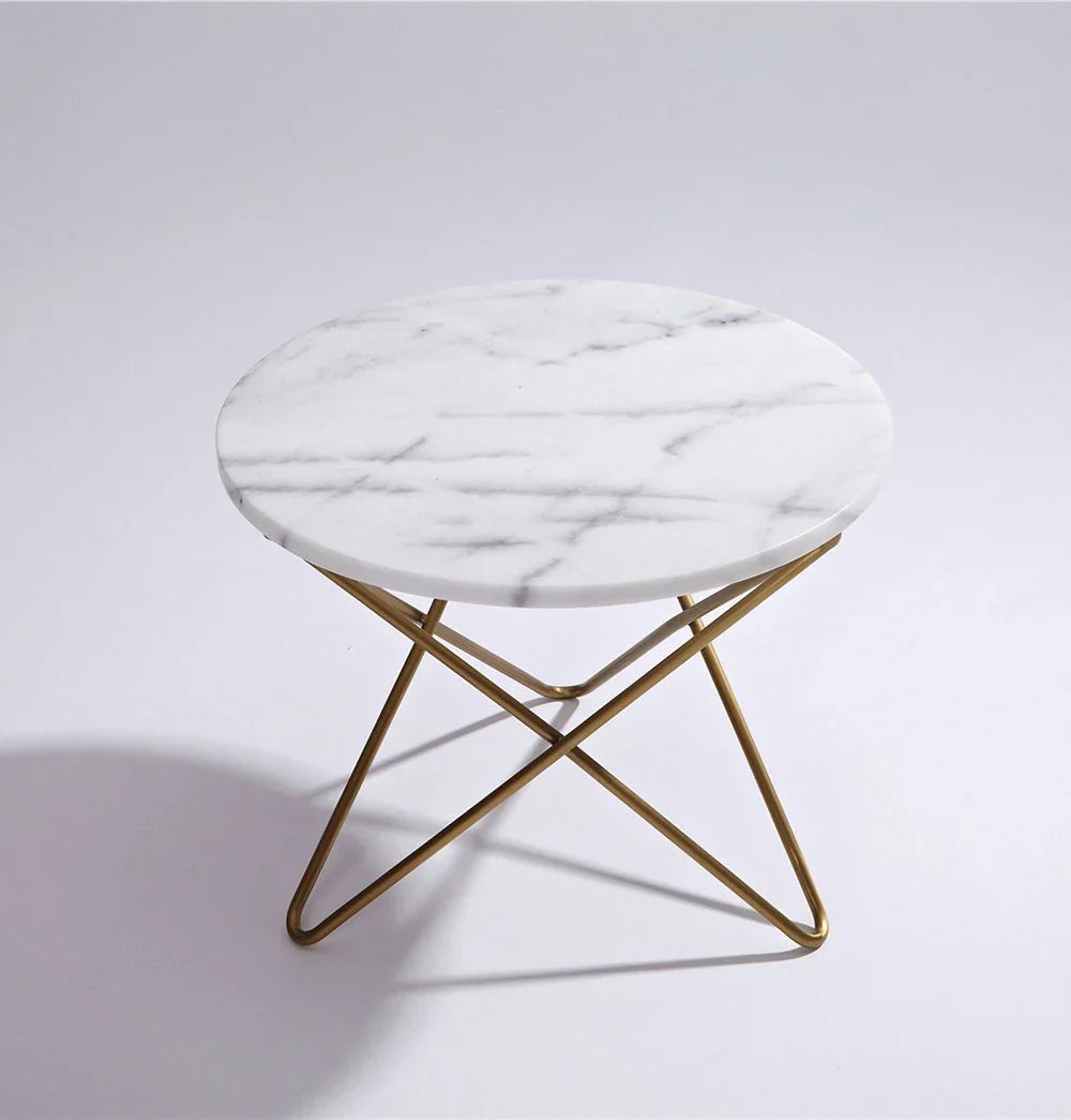 Manon Marble Coffee/Side Table Snake Oil Guru
