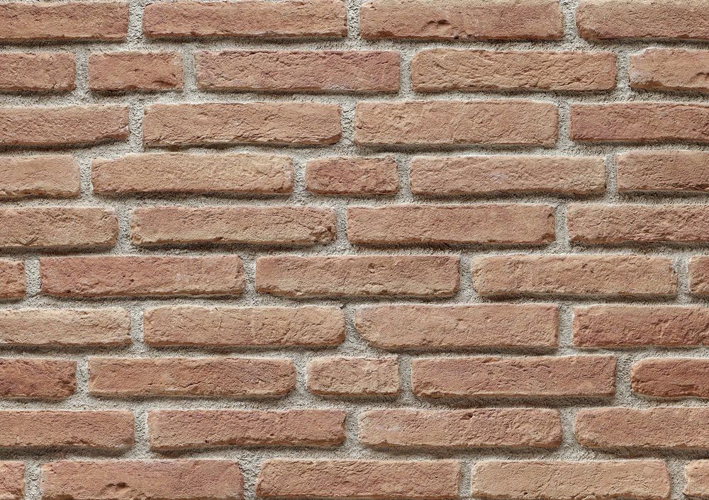 Ferrara Pink Manufactured Stone Handmade Brick Veneer - Livfloors Collection