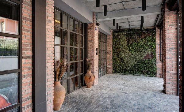 Granulbrick Red Manufactured Stone Handmade Brick Veneer - Livfloors Collection