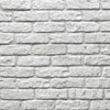 Granulbrick White Manufactured Stone Handmade Brick Veneer - Livfloors Collection