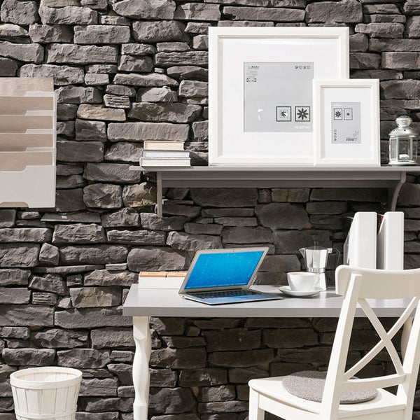 Cappadocia Anthracite Slate Look Manufactured Stone Handmade Veneer - Livfloors Collection