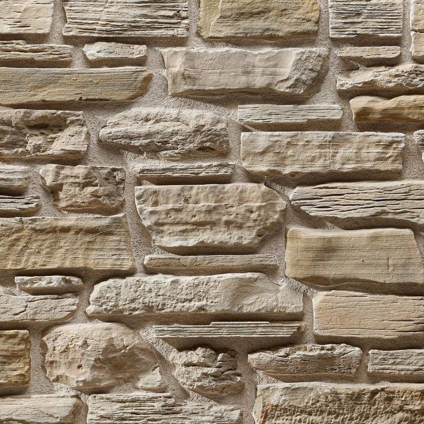 Grand Canyon Sand Slate Look Manufactured Stone Handmade Veneer - Livfloors Collection