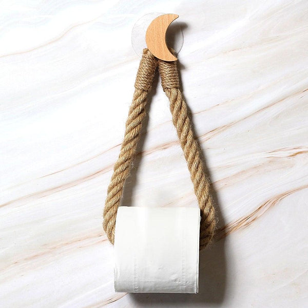Many Styles Kitchen Roll Napkin Holders Towel Dispenser Accessory Hanging Rope Wooden Toilet Paper Holder For Bathroom Decor Home Toilet Roll Holder Creative Wood Roll Holder Country House Toilet Paper Holder Toilet Bathroom