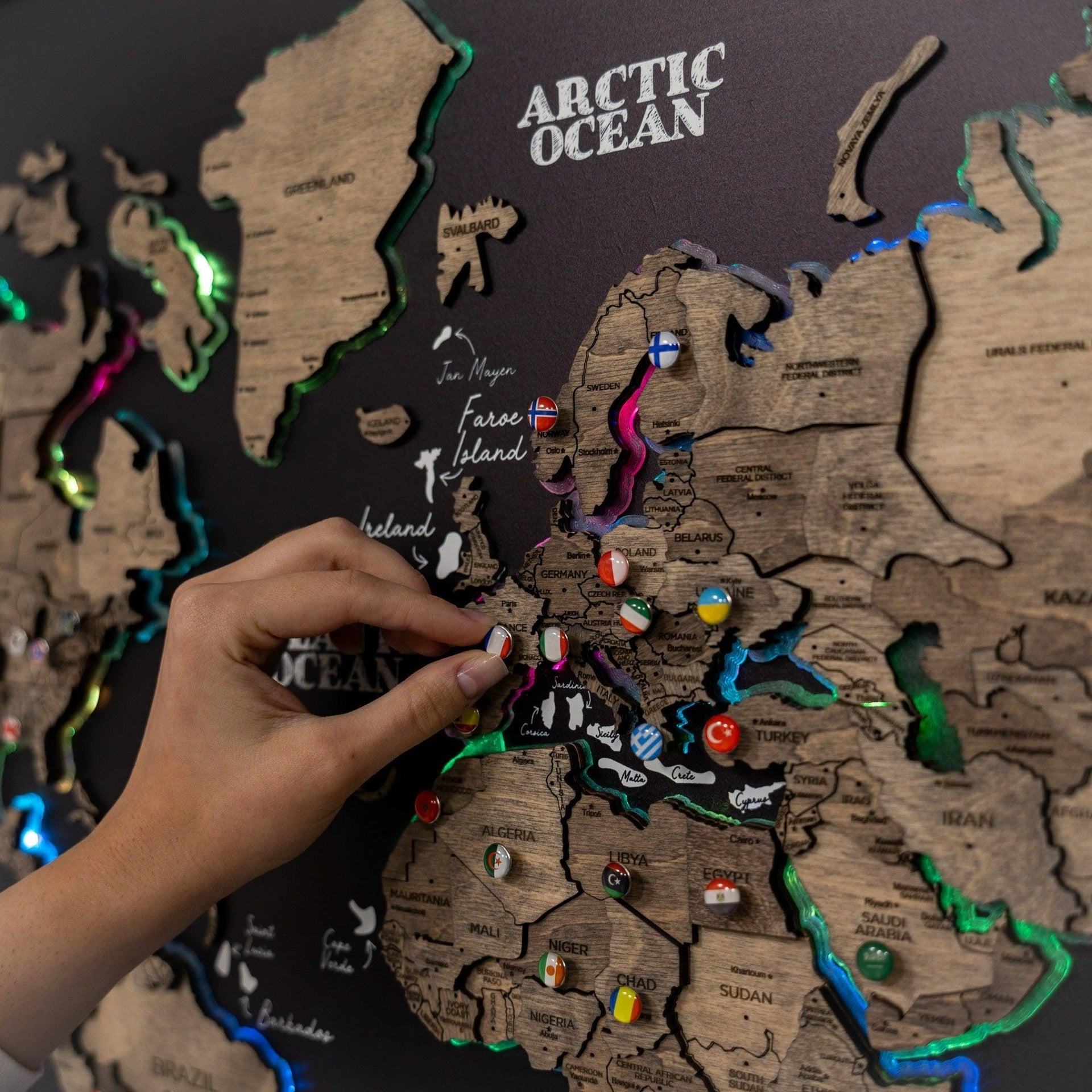 Map on Board LED 2.0 Terra