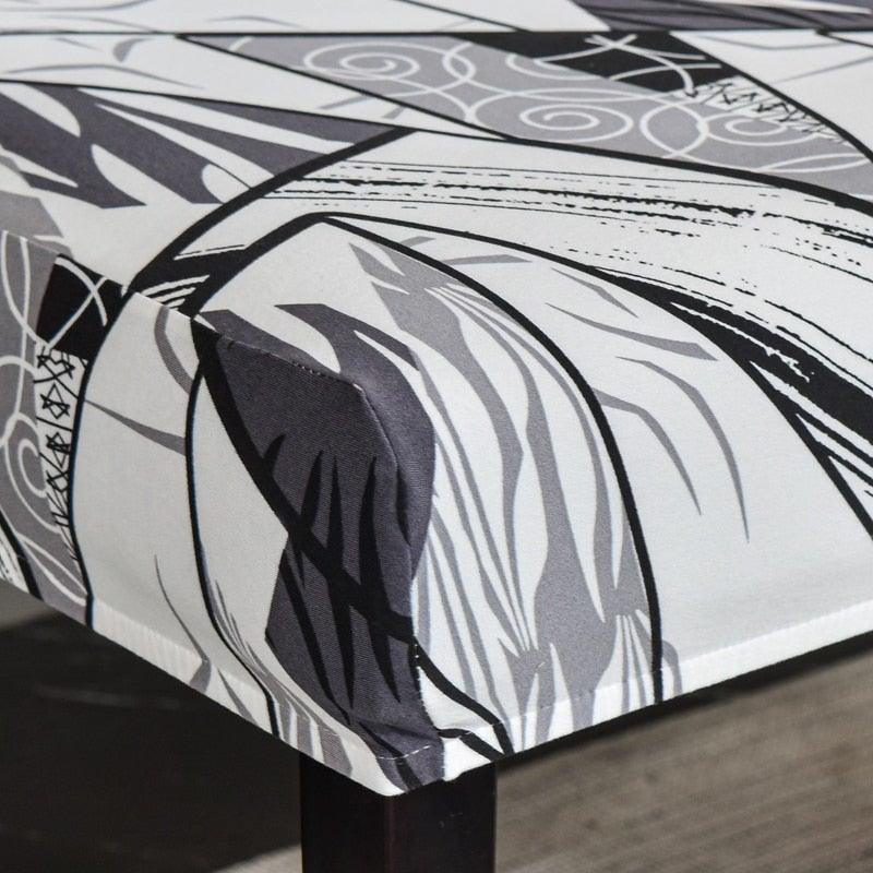 Marble Printed Stretch Chair Cover For Dining Room Office Banquet Chair Protector Elastic Material Armchair Cover  Chair Cover Chair Slipcover Marble Background Texture Parson Chair