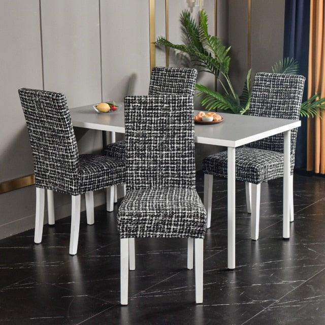 Marble Printed Stretch Chair Cover For Dining Room Office Banquet Chair Protector Elastic Material Armchair Cover  Chair Cover Chair Slipcover Marble Background Texture Parson Chair