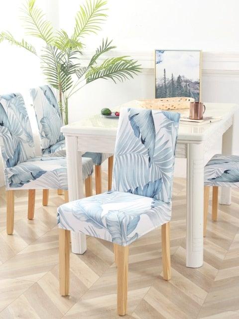 Marble Printed Stretch Chair Cover For Dining Room Office Banquet Chair Protector Elastic Material Armchair Cover  Chair Cover Chair Slipcover Marble Background Texture Parson Chair