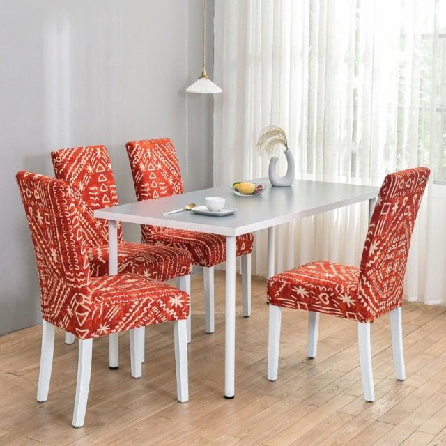 Marble Printed Stretch Chair Cover For Dining Room Office Banquet Chair Protector Elastic Material Armchair Cover  Chair Cover Chair Slipcover Marble Background Texture Parson Chair