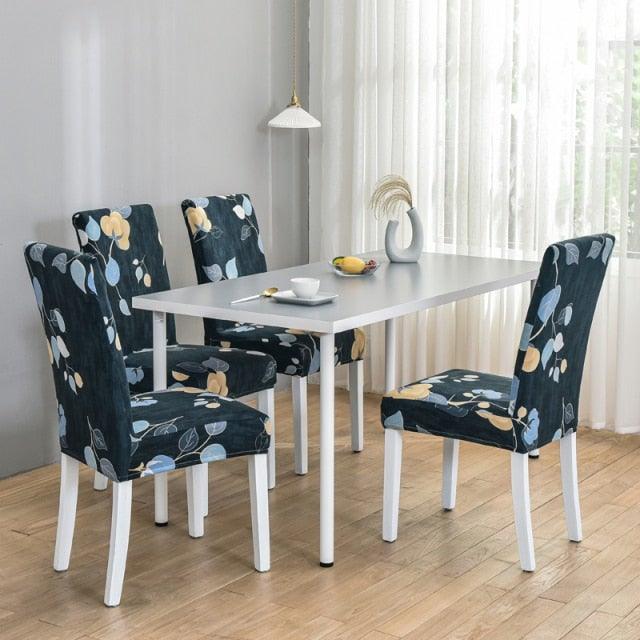 Marble Printed Stretch Chair Cover For Dining Room Office Banquet Chair Protector Elastic Material Armchair Cover  Chair Cover Chair Slipcover Marble Background Texture Parson Chair